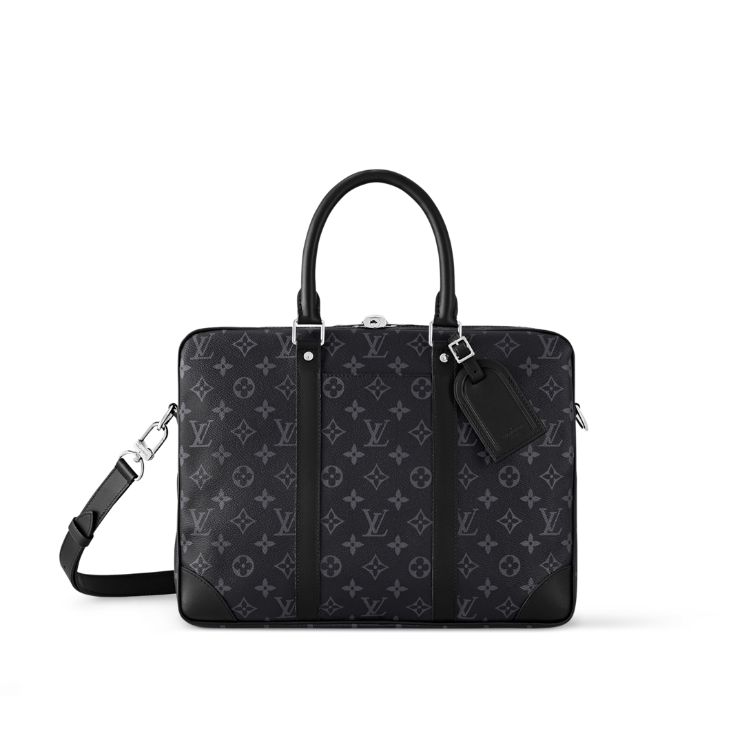 Porte-Documents Voyage PM Monogram Eclipse - Bags | LOUIS VUITTON